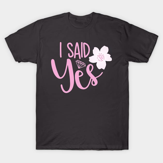 i said yes T-Shirt by bnash1001